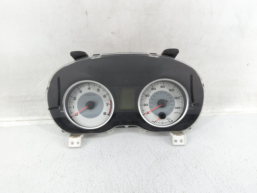 2013 Subaru Impreza Instrument Cluster Speedometer Gauges P/N:85012FJ510 Fits OEM Used Auto Parts