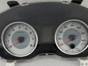 2013 Subaru Impreza Instrument Cluster Speedometer Gauges P/N:85012FJ510 Fits OEM Used Auto Parts