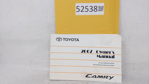 2007 Toyota Camry Owners Manual Book Guide OEM Used Auto Parts - Oemusedautoparts1.com