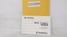 2007 Toyota Camry Owners Manual Book Guide OEM Used Auto Parts - Oemusedautoparts1.com