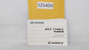 2007 Toyota Camry Owners Manual Book Guide OEM Used Auto Parts - Oemusedautoparts1.com