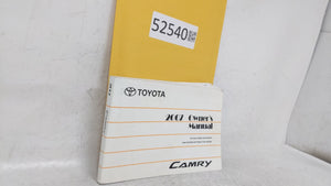 2007 Toyota Camry Owners Manual Book Guide OEM Used Auto Parts - Oemusedautoparts1.com