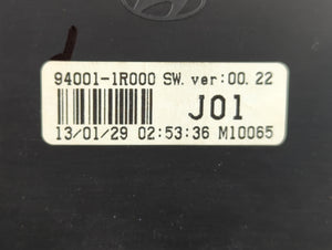 2012-2014 Hyundai Accent Instrument Cluster Speedometer Gauges P/N:94001-1R000 Fits 2012 2013 2014 OEM Used Auto Parts