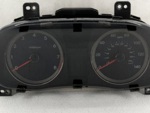 2013-2014 Hyundai Accent Instrument Cluster Speedometer Gauges Fits 2013 2014 OEM Used Auto Parts