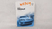 2006 Mazda 6 Owners Manual Book Guide OEM Used Auto Parts - Oemusedautoparts1.com