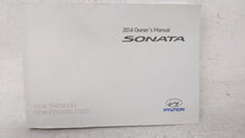 2014 Hyundai Sonata Owners Manual Book Guide OEM Used Auto Parts - Oemusedautoparts1.com