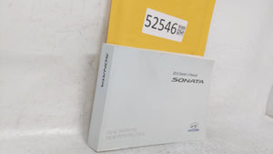 2014 Hyundai Sonata Owners Manual Book Guide OEM Used Auto Parts - Oemusedautoparts1.com