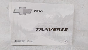 2010 Chevrolet Traverse Owners Manual Book Guide OEM Used Auto Parts - Oemusedautoparts1.com