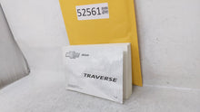 2010 Chevrolet Traverse Owners Manual Book Guide OEM Used Auto Parts - Oemusedautoparts1.com