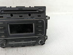 2014-2016 Kia Forte Radio AM FM Cd Player Receiver Replacement P/N:96170-A7171WK Fits 2014 2015 2016 OEM Used Auto Parts