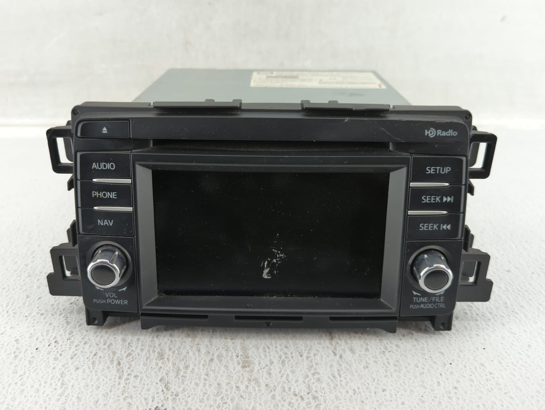 2013-2016 Mazda Cx-5 Radio AM FM Cd Player Receiver Replacement P/N:GJS2 66 DV0C Fits 2013 2014 2015 2016 OEM Used Auto Parts