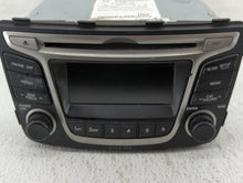 2015-2017 Hyundai Accent Radio AM FM Cd Player Receiver Replacement P/N:96170-1R111RDR Fits 2015 2016 2017 OEM Used Auto Parts