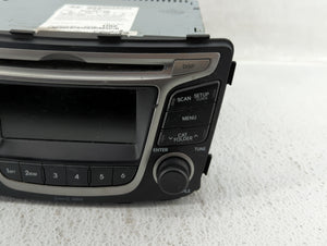 2015-2017 Hyundai Accent Radio AM FM Cd Player Receiver Replacement P/N:96170-1R111RDR Fits 2015 2016 2017 OEM Used Auto Parts