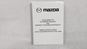 2003 Mazda 6 Owners Manual Book Guide OEM Used Auto Parts - Oemusedautoparts1.com