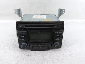 2013-2014 Hyundai Sonata Radio AM FM Cd Player Receiver Replacement P/N:96180-3Q700 96560-3Q206 Fits 2013 2014 OEM Used Auto Parts