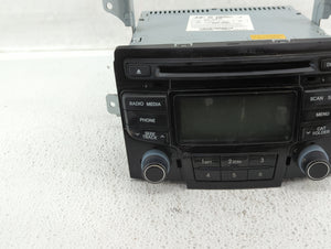 2013-2014 Hyundai Sonata Radio AM FM Cd Player Receiver Replacement P/N:96180-3Q700 96560-3Q206 Fits 2013 2014 OEM Used Auto Parts