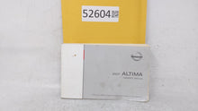 2007 Nissan Altima Owners Manual Book Guide OEM Used Auto Parts - Oemusedautoparts1.com