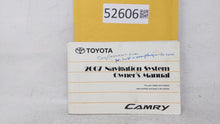 2007 Toyota Camry Owners Manual Book Guide OEM Used Auto Parts - Oemusedautoparts1.com