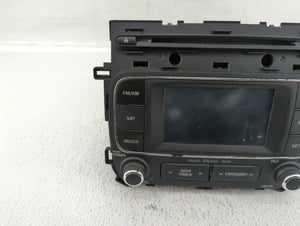 2014-2016 Kia Forte Radio AM FM Cd Player Receiver Replacement P/N:96170-A7171WK Fits 2014 2015 2016 OEM Used Auto Parts