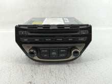 2013-2015 Hyundai Genesis Radio AM FM Cd Player Receiver Replacement P/N:96560-2M761YHG Fits 2013 2014 2015 OEM Used Auto Parts