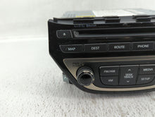 2013-2015 Hyundai Genesis Radio AM FM Cd Player Receiver Replacement P/N:96560-2M761YHG Fits 2013 2014 2015 OEM Used Auto Parts