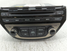 2013-2015 Hyundai Genesis Radio AM FM Cd Player Receiver Replacement P/N:96560-2M761YHG Fits 2013 2014 2015 OEM Used Auto Parts