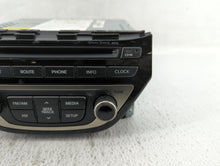 2013-2015 Hyundai Genesis Radio AM FM Cd Player Receiver Replacement P/N:96560-2M761YHG Fits 2013 2014 2015 OEM Used Auto Parts