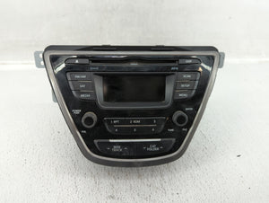 2013 Hyundai Elantra Radio AM FM Cd Player Receiver Replacement P/N:96170-3X155RA5 Fits OEM Used Auto Parts