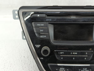 2013 Hyundai Elantra Radio AM FM Cd Player Receiver Replacement P/N:96170-3X155RA5 Fits OEM Used Auto Parts