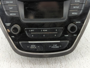 2013 Hyundai Elantra Radio AM FM Cd Player Receiver Replacement P/N:96170-3X155RA5 Fits OEM Used Auto Parts