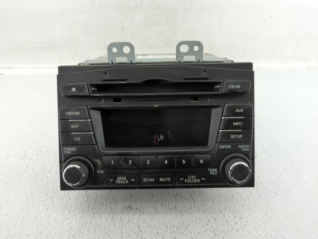 2011-2013 Kia Optima Radio AM FM Cd Player Receiver Replacement P/N:96170-2T651CA Fits 2011 2012 2013 OEM Used Auto Parts