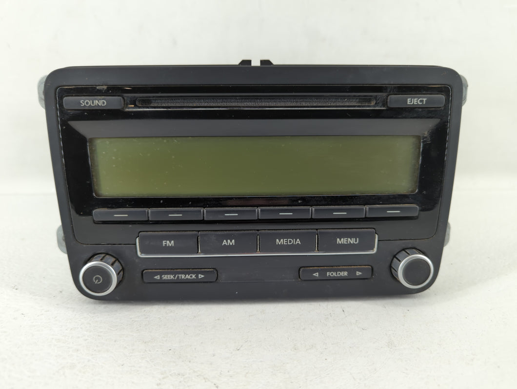 2011-2014 Volkswagen Jetta Radio AM FM Cd Player Receiver Replacement P/N:1K0 035 164 A 1K0 035 274 Fits 2011 2012 2013 2014 OEM Used Auto Parts