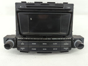 2018 Hyundai Tucson Radio AM FM Cd Player Receiver Replacement P/N:96180-D33004X 96160-D31004X Fits OEM Used Auto Parts