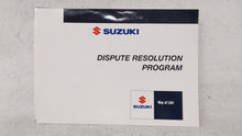 2011 Suzuki Sx4 Owners Manual Book Guide OEM Used Auto Parts - Oemusedautoparts1.com