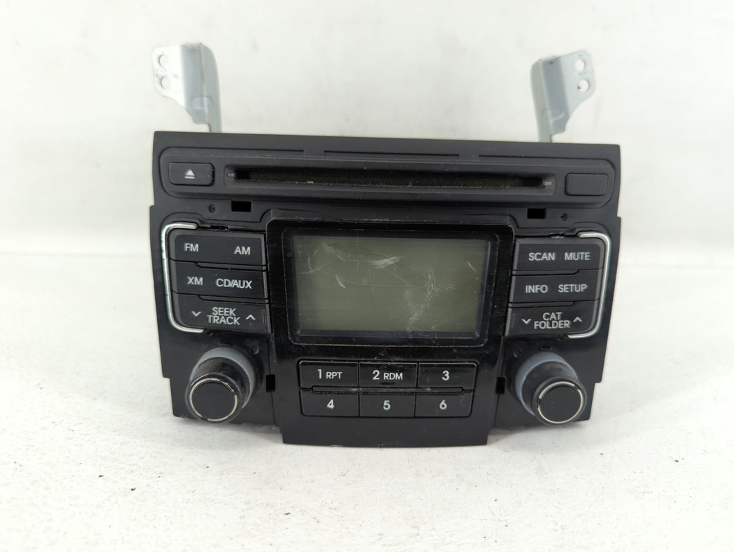 2011 Hyundai Sonata Radio AM FM Cd Player Receiver Replacement P/N:96180-3Q001 96180-3Q000 Fits OEM Used Auto Parts