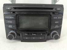 2012-2015 Hyundai Sonata Radio AM FM Cd Player Receiver Replacement P/N:96180-3Q700 Fits 2012 2013 2014 2015 OEM Used Auto Parts