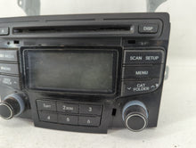 2012-2015 Hyundai Sonata Radio AM FM Cd Player Receiver Replacement P/N:96180-3Q700 Fits 2012 2013 2014 2015 OEM Used Auto Parts