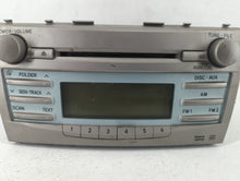 2007-2009 Toyota Camry Radio AM FM Cd Player Receiver Replacement P/N:86120-06181 Fits 2007 2008 2009 OEM Used Auto Parts