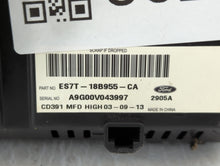 2014-2016 Ford Fusion Information Display Screen