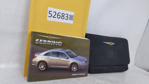 2002 Chrysler Sebring Owners Manual Book Guide OEM Used Auto Parts - Oemusedautoparts1.com