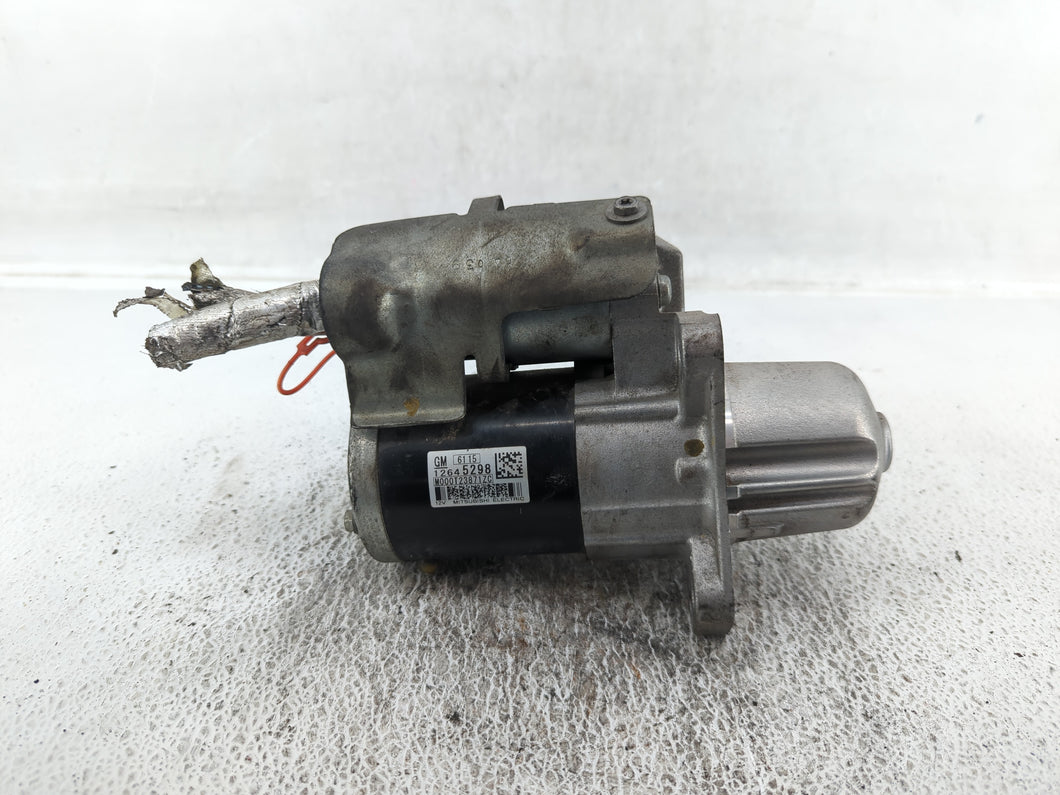 2016 Chevrolet Traverse Car Starter Motor Solenoid OEM P/N:12645298 12601721 Fits OEM Used Auto Parts