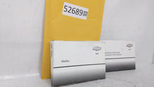 2006 Chevrolet Malibu Owners Manual Book Guide OEM Used Auto Parts - Oemusedautoparts1.com