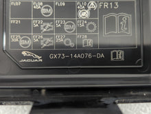2017-2019 Jaguar Xe Fusebox Fuse Box Panel Relay Module P/N:GX73-14A076-DA Fits 2017 2018 2019 OEM Used Auto Parts