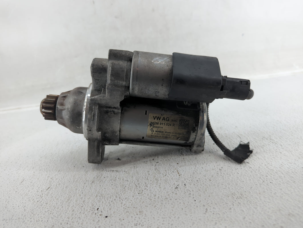 2015-2018 Audi A3 Car Starter Motor Solenoid OEM P/N:02M 911 024 R Fits 2011 2012 2013 2014 2015 2016 2017 2018 2019 OEM Used Auto Parts