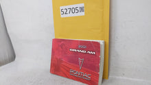 2001 Pontiac Grand Am Owners Manual Book Guide OEM Used Auto Parts - Oemusedautoparts1.com