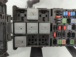 2010-2012 Ford Fusion Fusebox Fuse Box Panel Relay Module P/N:BE5T-14290-E Fits 2010 2011 2012 OEM Used Auto Parts