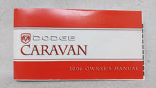 2006 Dodge Caravan Owners Manual Book Guide OEM Used Auto Parts - Oemusedautoparts1.com