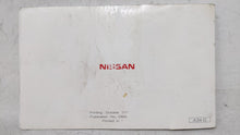 2005 Nissan Maxima Owners Manual Book Guide OEM Used Auto Parts - Oemusedautoparts1.com