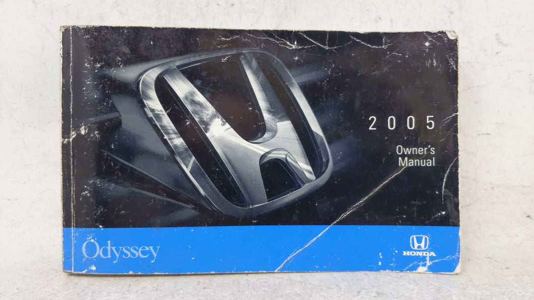 2005 Honda Odyssey Owners Manual Book Guide OEM Used Auto Parts - Oemusedautoparts1.com