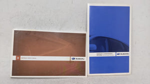 2008 Subaru Impreza Owners Manual Book Guide OEM Used Auto Parts - Oemusedautoparts1.com